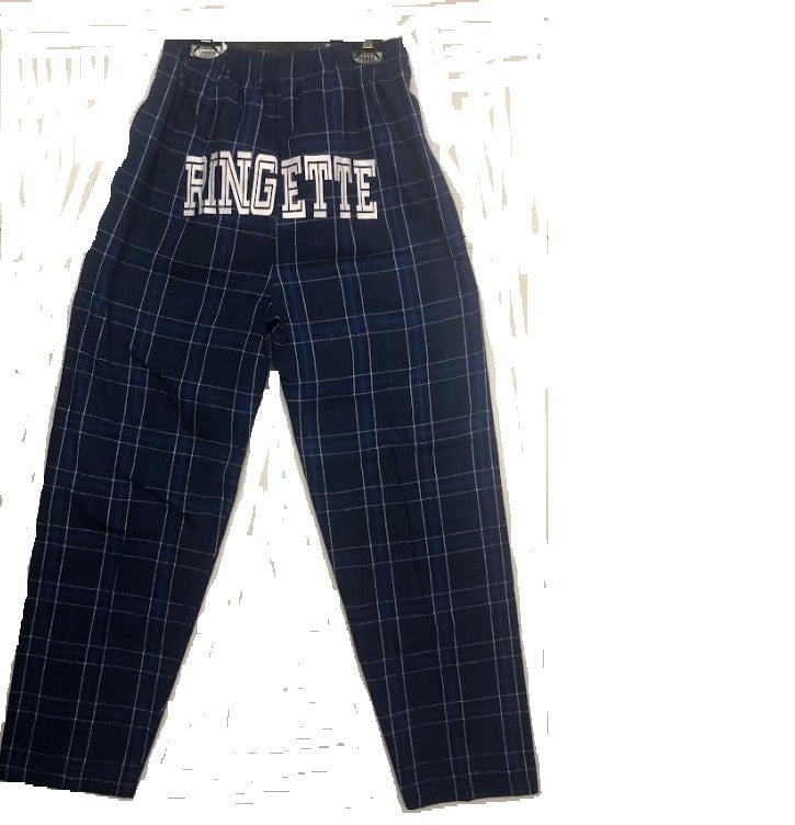 パンツ anytee Officer Pants Flannel Stripe M anytee classics